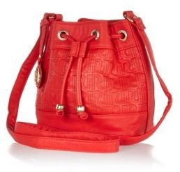 River Island Girls red duffel bag