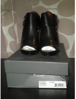 7 For All Mankind Low Boots With High Heels, Size 40