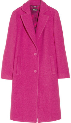 DKNY Textured wool coat