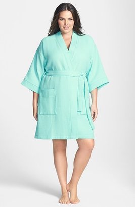 Nordstrom Waffle Cotton Robe (Plus Size)