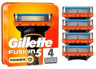 Gillette Fusion5 Power Razor Blade Refills, 4 Count
