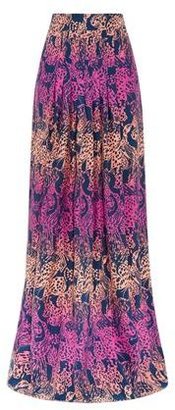 Matthew Williamson Wing Lace Silk Maxi Skirt