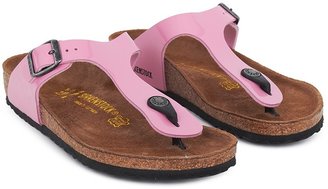 Birkenstock Patent Pink Gizeh Sandals