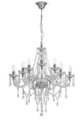 Marks and Spencer Romance Clear 9 Arm Chandelier