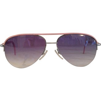 Cutler & Gross Pink Sunglasses