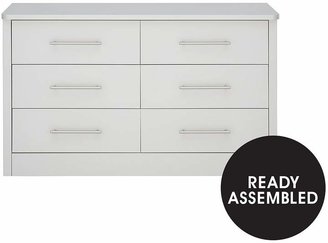 Consort Furniture Limited Liberty Ready Assembled 3 + 3 Drawer Chest