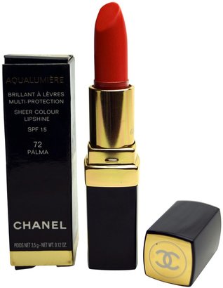 Chanel Aqualumiere Sheer Colour Lipshine Spf 15 By 72 Palma