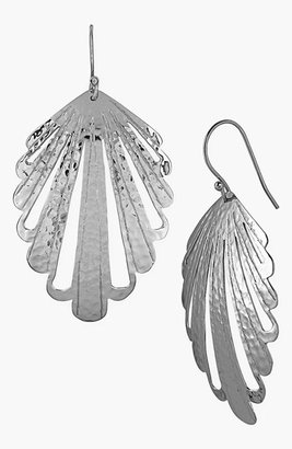 Argentovivo 'Fan' Large Drop Earrings