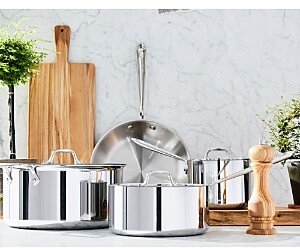 All-Clad Stainless Steel 7-Piece Cookware Set - 100% Exclusive