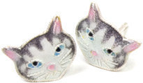 Fred Flare Purrfect Kitten Earrings