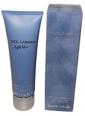 Dolce & Gabbana LIGHT BLUE 1.6 oz Shower Gel Pour Homme Men's Cologne NEW NIB