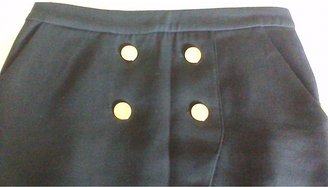 ZARA Black Polyester Skirt