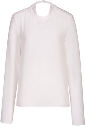 Maison Martin Margiela 7812 MAISON MARTIN MARGIELA Silk Wrapped Back Top