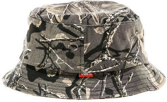 Obey The Uplands Bucket Hat in Grey Camo
