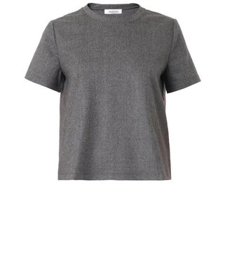 Valentino Wool and cashmere-blend flannel top