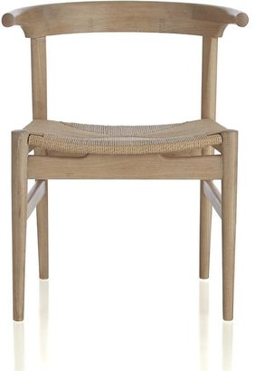 Crate & Barrel Neils Natural Dining Chair