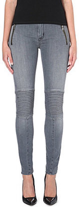 Hudson Jeans 1290 Hudson Jeans Stark Moto super-skinny mid-rise jeans