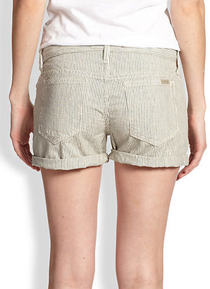 Joe's Jeans Suko Striped Denim Shorts