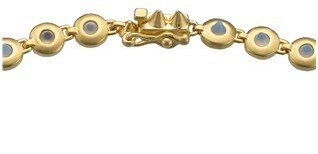 Eddie Borgo Gold Opal Glass Cone Necklace