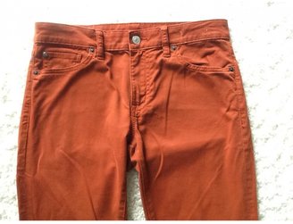 Denim & Supply Ralph Lauren Orange Cotton Jeans