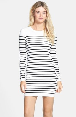 Nordstrom Bardot 'Sailor' Stripe Cotton Blend Knit Dress Exclusive)