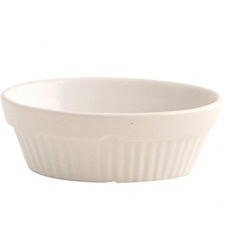 Rayware 17 cm Gourmet Oval Pie Dish, White