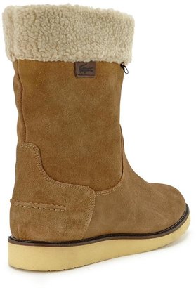 Lacoste Ansell Faux Shearling Cuff Boots