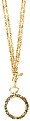 Chanel Vintage loop pendant necklace