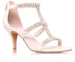 Vince Camuto White 'Mauriza' mid heel sandals