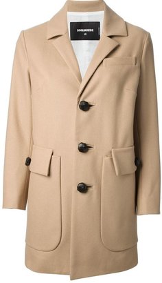 DSquared 1090 DSQUARED2 single breasted coat