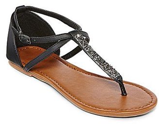 JCPenney Glitz T-Strap Sandals