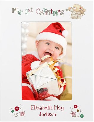 Forever Friends Personalised 1st Christmas Photo Frame