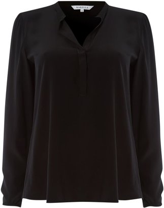 Marella Silk long sleeved blouse