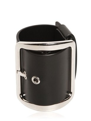 Givenchy 60mm Buckle Leather Bracelet