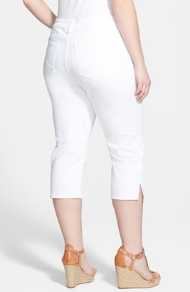 NYDJ 'Hayden' Stretch Cotton Crop Pants (Plus Size)