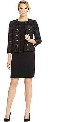 Tahari by Arthur S. Levine Tahari by ASL Button-Trimmed Jacket
