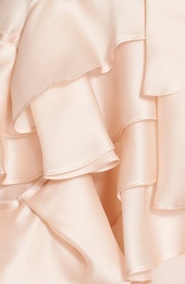 Milly 'Tara' Ruffle Silk Skirt