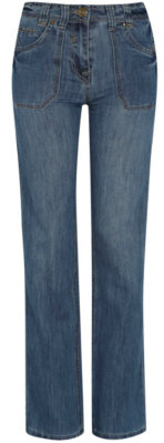 George Navy Slouch Jeans
