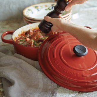 Le Creuset Signature Cherry Round Wide French Oven, 63⁄4 qt.