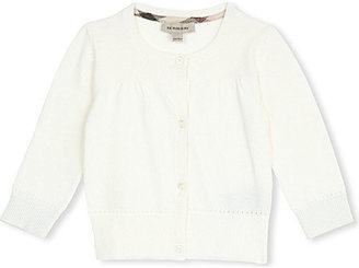 Burberry Cotton button-up cardigan 4-14 years