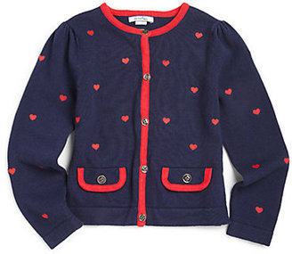 Hartstrings Toddler's & Little Girl's Hearts Cardigan