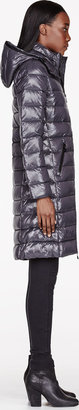 Moncler Charcoal Quilted Down Moka Coat