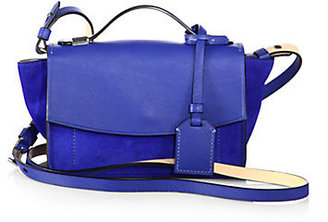 Reed Krakoff Micro Anarchy Leather & Suede Shoulder Bag