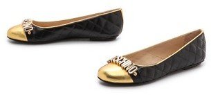 Moschino Quilted Ballerina Flats