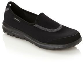 Skechers Black 'GOwalk Original' washable slip on shoes