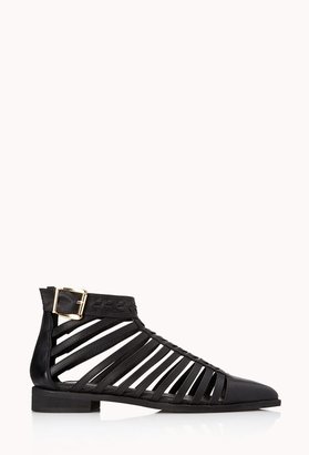 Forever 21 Must-Have Woven Booties