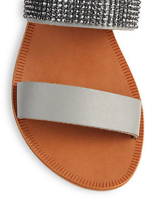 Joie Sable Embellished Leather Sandals