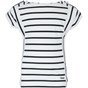 Chloé Navy and White Striped Tee