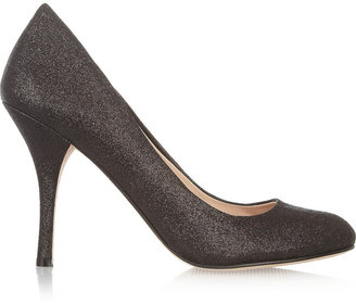 Mica Lucy Choi London glitter-finished pumps