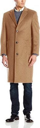 Hart Schaffner Marx Men's Spencer Cashmere-Blend Top Coat